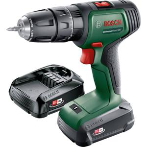 Bosch Home and Garden UniversalImpact 18V Accu-klopboor/schroefmachine Incl. 2 accus, Incl. lader, Incl. koffer