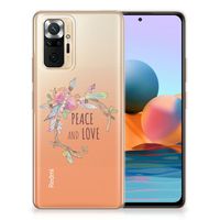 Xiaomi Redmi Note 10 Pro Telefoonhoesje met Naam Boho Text - thumbnail