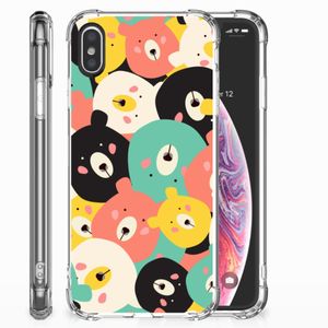 Apple iPhone X | Xs Stevig Bumper Hoesje Bears