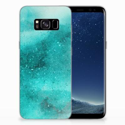 Hoesje maken Samsung Galaxy S8 Painting Blue Hoesje maken Samsung Galaxy S8 Painting Blue