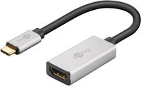 Goobay 60194 USB grafische adapter Zwart, Zilver - thumbnail