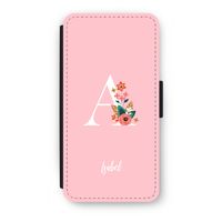 Pink Bouquet: iPhone 7 Plus Flip Hoesje - thumbnail