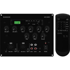 Monacor MXT-52MP3 Console-mengpaneel Aantal kanalen:6 USB-aansluiting