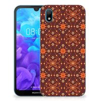 Huawei Y5 (2019) TPU bumper Batik Brown