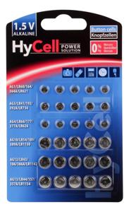 HyCell 5015473 huishoudelijke batterij Wegwerpbatterij LR60, LR66, LR41, LR43, LR44, LR54 Alkaline