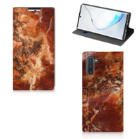 Samsung Galaxy Note 10 Standcase Marmer Bruin - thumbnail