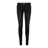 NOISY MAY low waisted skinny fit jeans NMEVE black