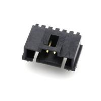 Molex 705550040 Male header, inbouw (standaard) Totaal aantal polen: 6 Rastermaat: 2.54 mm Inhoud: 1 stuk(s) Tube