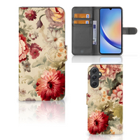 Hoesje voor Samsung Galaxy A24 4G Bloemen - thumbnail