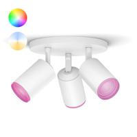 Philips 3-lichts opbouwspot Hue Fugato - White and color wit 915005761501 - thumbnail