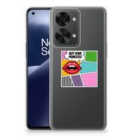 OnePlus Nord 2T Silicone Back Cover Popart Princess