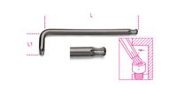 Beta Haakse stiftsleutels met kogelkop en voor Torx® schroeven 97BTX 55 - 000970155