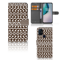 OnePlus Nord N10 Telefoon Hoesje Aztec Brown