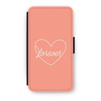 Forever heart: iPhone XS Flip Hoesje - thumbnail