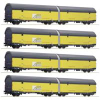 Roco 77049 H0 4-delige set autotransport van de ARS Altmann