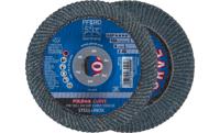 PFERD 67689082 PFR 150-L Z 40 SGP CURVE STEELOX Lamellenschijf Diameter 150 mm Boordiameter 22.23 mm RVS, Staal 10 stuk(s) - thumbnail