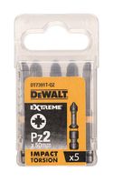 DeWalt Accessoires IMPACT Torsion 50mm Pz2 - DT7391T-QZ