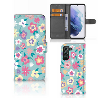 Samsung Galaxy S22 Plus Hoesje Flower Power - thumbnail