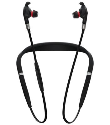 Jabra Evolve 75e UC Telefoonheadset Bluetooth Draadloos In Ear Zwart