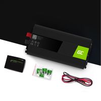 Green Cell INV15 netvoeding & inverter Auto 3000 W Zwart - thumbnail