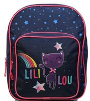 Bagtrotter rugzak Lililou 23 x 31 x 8 cm polyester marineblauw