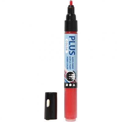 Creotime marker Plus Color 1 2 mm donkerrood Creotime marker Plus Color 1 2 mm donkerrood