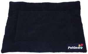 Petgear ligmat zwart 107x71x3 cm