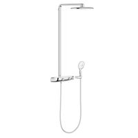 GROHE Rainshower SmartControl Regendoucheset Opbouw- hoofddouche 36cm - 2 functies - handdouche rond 13cm - chroom/wit 26361LS0