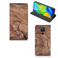 Xiaomi Redmi Note 9 Book Wallet Case Tree Trunk