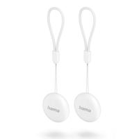 Hama Sleutelvinder My Device (2 stuks, voor Android, app, bluetooth, sleutelvinder), wit