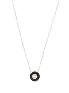 Selim Mouzannar collier Mina en or blanc 18ct serti de diamants - Argent