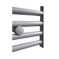 Radiator Sanicare Denso Met Wifi 111,8 x 45 cm Zilver-Grijs Met Thermostaat Chroom Sanicare