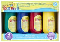 Crayola vingerverf afwasbaar 147 ml 4 stuks