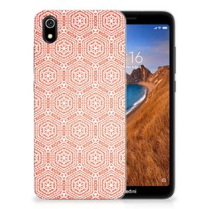 Xiaomi Redmi 7A TPU bumper Pattern Orange