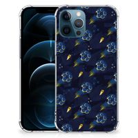 Doorzichtige Silicone Hoesje voor iPhone 12 | 12 Pro Voetbal