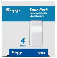 Kopp 652602012 Wisselschakelaar Inzetstuk Paris Wit