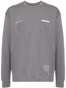 Yohji Yamamoto x Neighborhood t-shirt à logo imprimé - Gris