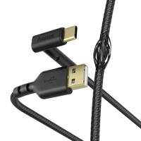 Hama Oplaad-/gegevenskabel USB-A - USB-C 1,5 M Zwart - thumbnail