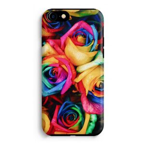 Neon bloemen: iPhone 7 Tough Case