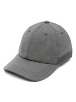 Thom Browne casquette Typewriter en tissu éponge - Gris