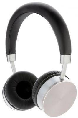 Swiss Peak koptelefoon V2 bluetooth zwart/zilver alu/PU 3 delig Swiss Peak koptelefoon V2 bluetooth zwart/zilver alu/PU 3 delig