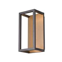 SLV wandopbouwarmatuur 1005201 / verlichting voor wanden, wegen, ingangen, tuinlamp / IP55 3000K 8 W 270 lm antraciet