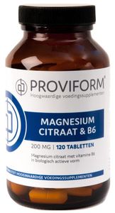 Magnesium citraat 200 mg & B6