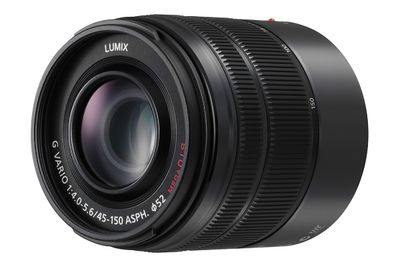 Panasonic LUMIX Vario 4,0-5,6/45-150 OIS H-FS45150EKA Telezoom objectief f/22 - 4.0 45 - 150 mm