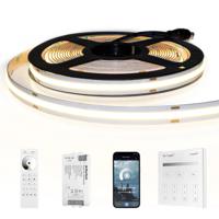 21 meter helder wit led strip cob met 504 leds per meter - complete set