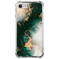 Anti-Shock Hoesje voor iPhone SE 2022/2020 | iPhone 8/7 Marmer Groen