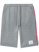 Thom Browne short Signature Stripe - Gris