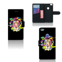 Huawei P8 Lite 2017 Leuk Hoesje Lion Color