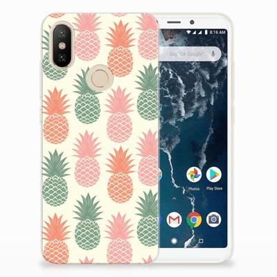Xiaomi Mi A2 Siliconen Case Ananas Xiaomi Mi A2 Siliconen Case Ananas