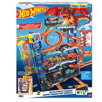 Hot Wheels City Ultieme Garage Speelset + 2 Auto's - thumbnail